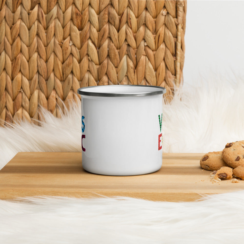 Enamel Mug | Colorful Logo