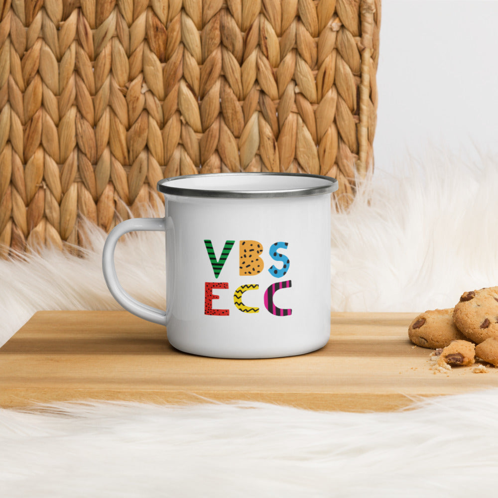 Enamel Mug | Colorful Logo
