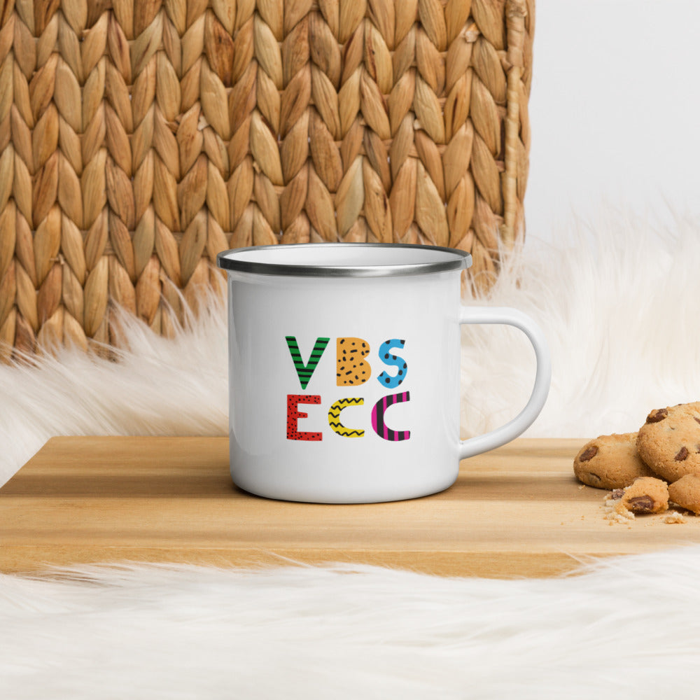 Enamel Mug | Colorful Logo
