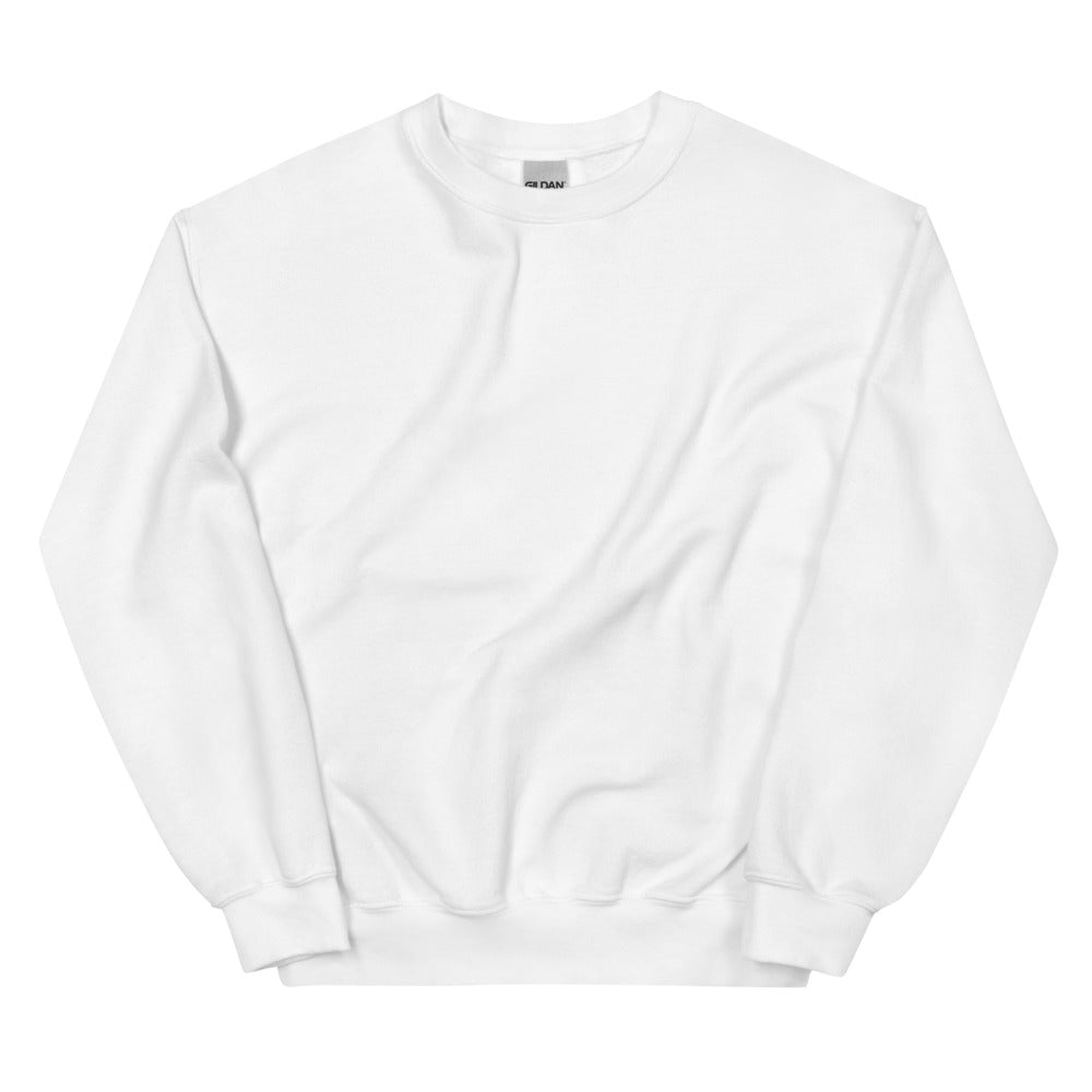 Unisex Crewneck Sweatshirt | White Logo